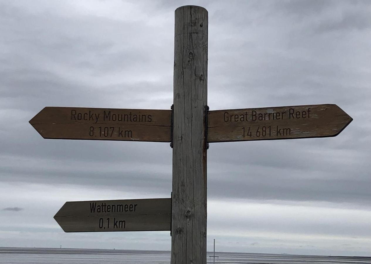 Ferienwohnung Borkum Burhave Bagian luar foto